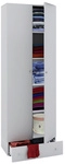 VCM Mehrzweckschrank &raquo;Vandol I&laquo;, BxHxL: 39 x 198 x 70 cm, Holzwerkstoff - weiss