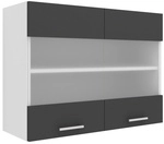 VCM H&auml;ngeschrank &raquo;Esilo&laquo;, BxHxL: 80 x 60 x 31 cm - grau