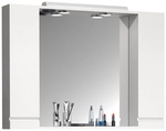 VCM Spiegelschrank &raquo;Silora XL&laquo;, BxHxT: 100 x 71 x 14 cm - weiss