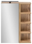 SCHILDMEYER LED-Spiegelschrank &raquo;Matteo&laquo;, BxH: 50,3 x 74,8 cm, eiche landhaus -
