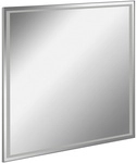 FACKELMANN Spiegelelement, BxHxT: 80,5 x 70,5 x 2,2 cm, 6000 K, kaltwei&szlig;, 15W - grau