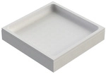 OTTOFOND Wannentr&auml;ger &raquo;Plateau&laquo;, BxHxL: 87 x 15 x 87 cm, wei&szlig; - weiss
