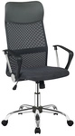 SalesFever Stuhl, H&ouml;he: 111 cm, grau/chromfarben/schwarz