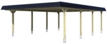 SKANHOLZ Carport &raquo;Wendland&laquo;, BxT: 630 x 879 cm, Firsth&ouml;he: 253 cm, farbbehandelt -