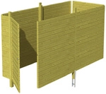 SKANHOLZ Br&uuml;stung, Breite: 78,5 cm, gr&uuml;n - gruen