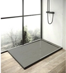 OTTOFOND Duschwanne &raquo;Zona&laquo;, BxT: 90 x 120 cm, zementgrau