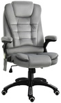 Vinsetto Massagestuhl, Breite: 74 cm, Region: Schultern/R&uuml;cken/Ges&auml;&szlig;, mit