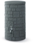 ARVES Regenspeicher &raquo;Arcado&laquo;, 230 l, granit-schwarz