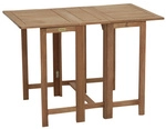 MERXX Klapptisch, BxHxT: 65 x 74 x 107 cm, Tischplatte: Eukalyptusholz - beige