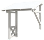SKANHOLZ Vordach &raquo;Paderborn 3&laquo;, 242 x 156 cm (BxT), nordische Fichte, wei&szlig; -...