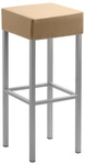 Mayer Sitzm&ouml;bel Barhocker &raquo;1123&laquo;, BxH: 34 x 82 cm, Mikrofaser, beige