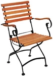 MERXX Klappsessel &raquo;Schlo&szlig;garten&laquo;, Holz, BxHxT: 57 x 85 x 60 cm - beige