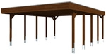 SKANHOLZ Carport &raquo;Friesland&laquo;, BxT: 557 x 708 cm, Firsth&ouml;he: 254 cm,...
