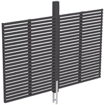 SKANHOLZ R&uuml;ckwand, Breite: 78,5 cm, schiefergrau