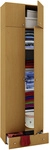 VCM Mehrzweckschrank &raquo;Vandol I&laquo;, BxHxL: 39 x 238 x 70 cm, Holzwerkstoff - braun