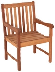 MERXX Gartensessel &raquo;Santos&laquo;, Holz, BxHxT: 50 x 89 x 58 cm - beige