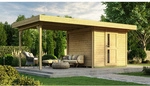 WEKA Gartenhaus &raquo;Designhaus 172 B&laquo;, Holz, BxHxT: 575 x 226 x 375 cm (Au&szlig;enma&szlig;e