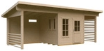 SKANHOLZ Gartenhaus &raquo;Namur&laquo;, BxHxT: 750 cm x x 315 (Au&szlig;enma&szlig;e inkl.