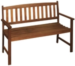 GARDEN PLEASURE Gartenbank &raquo;PROMOTION&laquo;, Eukalyptusholz, BxHxT: 110 x 86 x 56,5 cm -