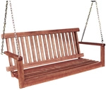 GARDEN PLEASURE Bank, Eukalyptusholz, BxHxT: 130 x 56 x 63 cm - bunt