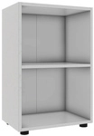 VCM B&uuml;roregal &raquo;Ulas&laquo;, BxHxL: 49 x 74 x 32 cm, Holzwerkstoff - weiss