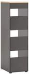 SCHILDMEYER Mehrzweckschrank &raquo;Solea&laquo;, BxH: 45,1 x 96 cm, anthrazit - schwarz