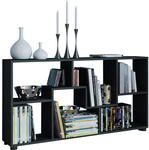 VCM Sideboard &raquo;Pintal&laquo;, BxH: 20 x 62 cm, Holzwerkstoff - schwarz
