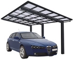 XIMAX Einzelcarport &raquo;Linea&laquo;, Typ 110, Au&szlig;enma&szlig; BxT: 272,6 x 495,4 cm,...