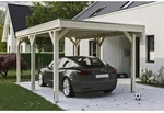 SKANHOLZ Carport &raquo;Grunewald&laquo;, BxT: 321 x 554 cm, Firsth&ouml;he: 243 cm, unbehandelt -