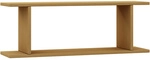 VCM Wandregal &raquo;Sirola&laquo;, BxHxL: 19,7 x 28 x 80 cm, Holzwerkstoff - braun