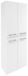 FACKELMANN Doppel-Hochschrank &raquo;Verona&laquo;, 4 T&uuml;ren, Weiss-weiss, 600 x 1620 x 318 mm