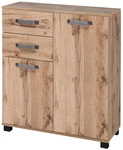 SCHILDMEYER Badschrank &raquo;Milan&laquo;, BxHxT: 80 x 94,8 x 32 cm - braun