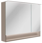 FACKELMANN Spiegelschrank &raquo;B.Paris&laquo;, Cubanit Grau, BxHxT: 90 x 71,8 x 15,6 cm