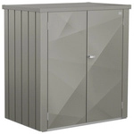 BIOHORT Terrassenschrank &raquo;Romeo&laquo;, BxHxT: 132 x 140,2 x 87 cm, quarzgrau-metallic