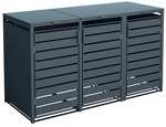 Westmann M&uuml;lltonnenbox &raquo;Moderna&laquo;, BxHxT: 211 x 135 x 83 cm, f&uuml;r 3 x 240 L