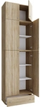 VCM B&uuml;roschrank &raquo;Lona&laquo;, BxHxL: 39 x 240 x 70 cm, Holzwerkstoff - braun