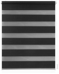 Lichtblick Duo-Rollo, &lrm;Klemmfix, B x L: 120 x 150 cm, Polyester, anthrazit - grau