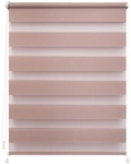 Lichtblick Duo-Rollo, &lrm;Klemmfix, B x L: 80 x 150 cm, Polyester, altrosa - rot