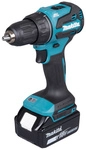 MAKITA Akku-Bohrschrauber, DDF490RFJ, 18V, 3,0 Ah, inkl. 2 Akkus und Ladeger&auml;t im