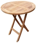 DEVRIES Beistelltisch &raquo;Woodie&laquo;, BxHxT: 70 x 75 x 70 cm, Tischplatte: Teakholz -