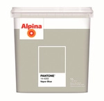 ALPINA Wandfarbe &raquo;PANTONE&laquo;, Vapor Blue, matt, 5 l - grau
