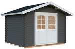PALMAKO Gartenhaus &raquo;Vivian&laquo;, Aufstellma&szlig;e BxTxH: 363 x 290 x 251 cm, lackiert,
