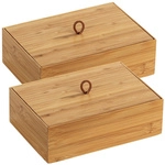 WENKO Box, Bambus, braun