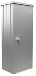 BIOHORT Terrassenschrank &raquo;Julia&laquo;, BxHxT: 77,7 x 180,9 x 57 cm, silber-metallic -