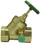 CORNAT Schr&auml;gsitzventil &raquo;3/4" IG&laquo;, Messing, Innengewinde: 3/4" - goldfarben