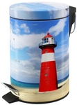 Sanilo Kosmetikeimer &raquo;Leuchtturm&laquo;, 3,0L, Blau, Rund