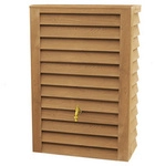 GARANTIA Regenspeicher &raquo;Woody&laquo;, Wandtank, Fassungsverm&ouml;gen: 300 l - braun