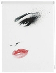Lichtblick Rollo, &lrm;&lrm;Klemmfix, 120x150 cm&lrm;&lrm;, Face, wei&szlig; - weiss