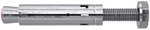 FISCHER Hohlraumd&uuml;belset, 12 mm x 56 mm - silberfarben