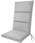 DOPPLER Auflage &raquo;City &laquo;, BxHxL: 48 x 6 x 119 cm, aus 100% Polyester, grau